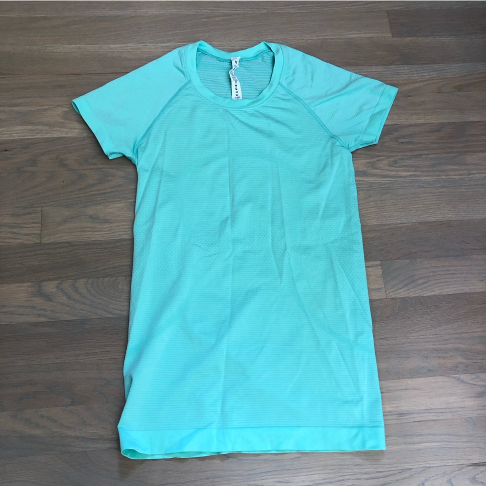 Lululemon swiftly tech short sleeve 2.0 wild mint